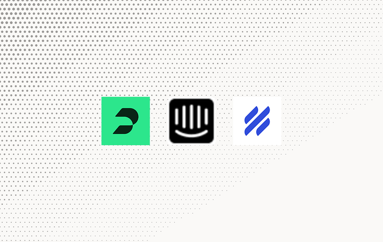 B2B support desks: the compared products as a logo collection grid